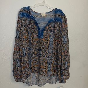 Shoshanna paisley blouse